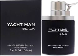 Yacht Man Black EDT (M) 100ml